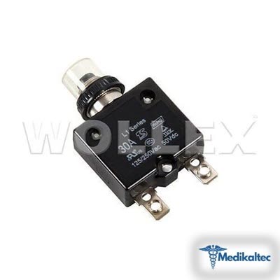 Wollex Akülü Tekerlekli Sandalye 30A Termik Sigorta (Model 8506)