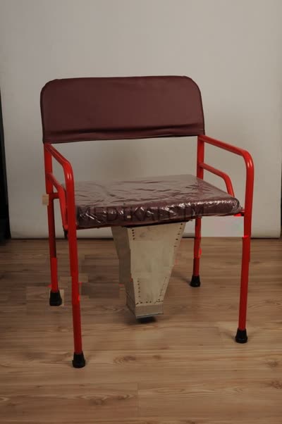 Tuvaleti Klozetli katlanabilir tekerlekli sandalye (Model 8291)