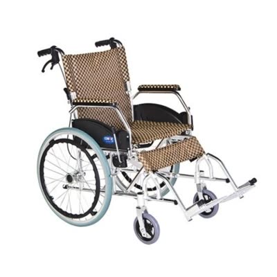 Refakaatci Frenli Comfort Alüminyum Tekerlekli Sandalye